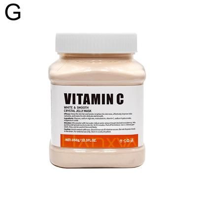 Hydrated Nourished Jelly Mask For Facial Professional Rose Smooth Skin Care Powder Peel Off Gel Mask g Vitamin C 1 Bottle