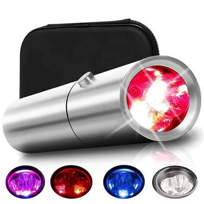 Blue & Red Light Therapy Device 5 Wavelengths For Acne, Pain Relief & Skin Rejuvenation Blue & Red Light Therapy Device 5 Wavelengths For Acne, Pain Relief & Skin Rejuvenation