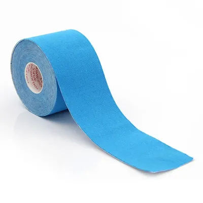 Kinesiology Tape For Face V Line, Neck & Eyes Lifting Wrinkle Remover Sticker Facial Skin Care Elastic Bandage light Blue