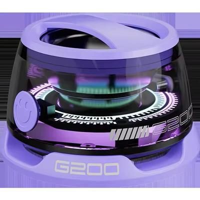 Magnetic Bluetooth Speaker Portable Mini Travel Stereo Light purple