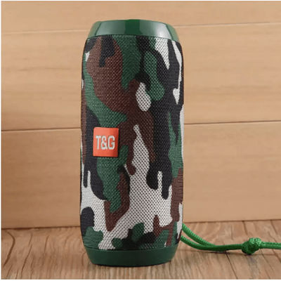 Bluetooth Wireless Portable Speaker Waterproof Stereo Bass, 10m Range, FM Radio & TF Card Support camouflage