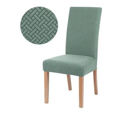 FlexFit Universal Elastic Chair Cover For Dining And Living matcha
