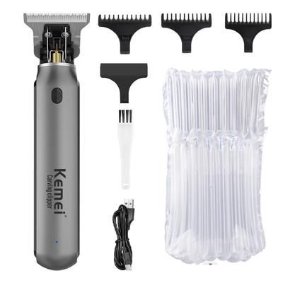 Cordless Hair Clipper For Men, Professional Rechargeable Beard Trimmer & Hair Cutting Machine For Home & Barber Use km 1757 With Bubble
