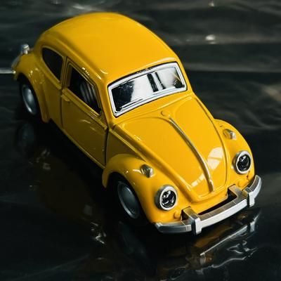 High Quality Alloy Double Door BMW Sports Car Model, Premium Car Decoration & Kids Gift yellow