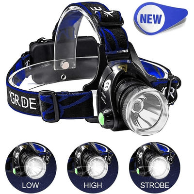 Tactical Rechargeable Headlamp LED, Zoomable Bright Head Light, Waterproof Outdoor Hiking & Work Lamp Tactical Rechargeable Headlamp LED, Zoomable Bright Head Light, Waterproof Outdoor Hiking & Work Lamp