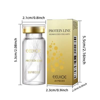 Wrinkle Treatment Protein Threads Absorbable Collagen Face Filler For Firming, Moisturizing & Fine Lines Reduction 20pcs