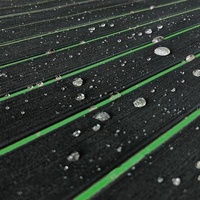 Customizable EVA Foam Boat Decking Sheet Mat, Anti Skid Faux Teak Yacht Marine Flooring Pad, Self Adhesive Accessories black Green