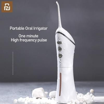 YOUPIN Water Flosser, USB Rechargeable Electric Oral Irrigator For Dental Whitening, Jet Tooth Scaler & Gum Care YOUPIN Water Flosser, USB Rechargeable Electric Oral Irrigator For Dental Whitening, Jet Tooth Scaler & Gum Care