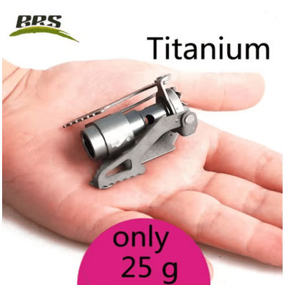 Ultralight Titanium Camping Stove For Hiking And Backpack Cooking Ultralight Titanium Camping Stove For Hiking And Backpack Cooking