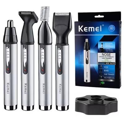 All In 1 Rechargeable Nose Ear Hair Trimmer Grooming Kit km 6650