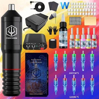Wireless Tattoo Pen Kit For Permanent Makeup And Professional Tattooing bt11