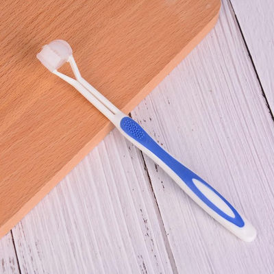 Three Sided Sensory Toothbrush Ideal Gift For Children With Autism And Sensory Needs Blue