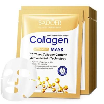 10pcs Anti Wrinkle Collagen Face Mask Moisturizing Anti Aging Repair Brightening Face Sheet Skincare Masks 10pcs Anti Wrinkle Collagen Face Mask Moisturizing Anti Aging Repair Brightening Face Sheet Skincare Masks
