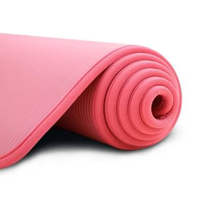 Extra Thick Non Slip Yoga Mat With Carrying Strap pink