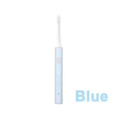 SonicClean Rechargeable Electric Toothbrush Gentle, Waterproof, And Travel Ready blue