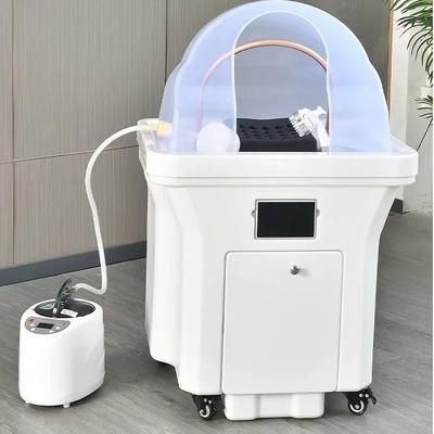 Salon Hair Spa Head Therapy Basin With Constant Temperature And Auto Water Circulation For Professional Use 220 V