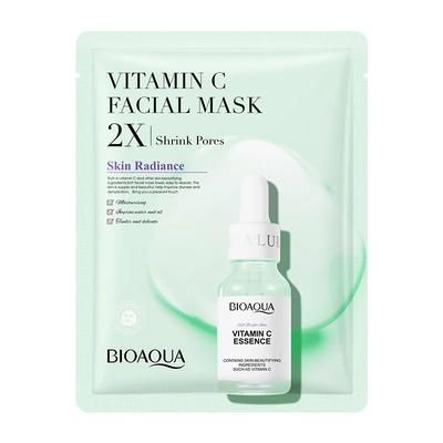 Centella Collagen Face Mask, Moisturizing & Refreshing Sheet Mask With Hyaluronic Acid For Youthful Glow vitamin C