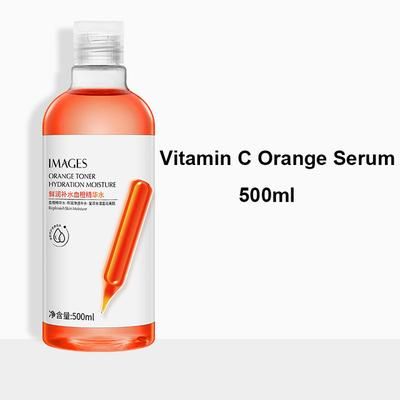 Hyaluronic Acid Face Serum For Wrinkle Reduction, Moisturizing & Whitening vc Orange Toner