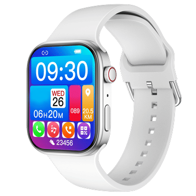 HD Screen Smartwatch, Bluetooth Call Fitness Tracker, Sleep And Health Monitor For Women, Men, Gift white