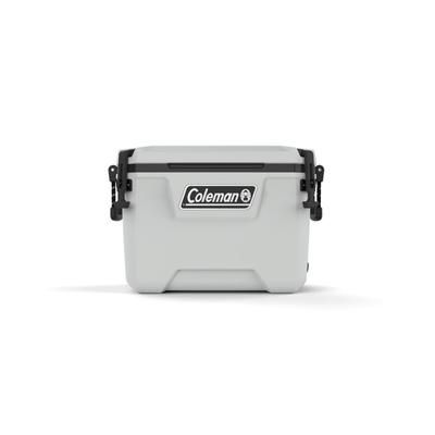 Coleman Convoy 55-Quart Hard Cooler White/Black CM1010810001-38