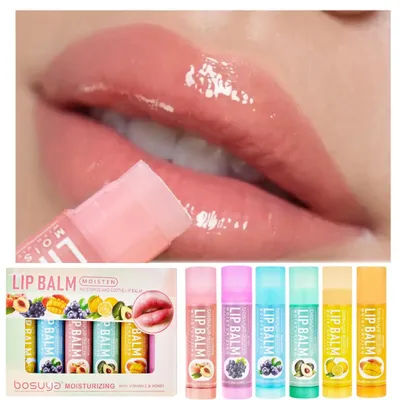 6PCS Moisturize, Repair Dry Lips, Various Fragrances, Convenient, Long-lasting, Lip Balm, Perfect Holiday Gift for Girls