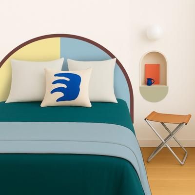 Testiera - tessuto non tessuto - preincollato - 140x110 cm