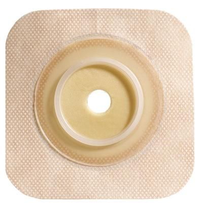 Sur-Fit Natura Ostomy Barrier Trim to Fit, Standard Wear Stomahesive Without Tape 100 mm Flange Sur-Fit Natura System Hydrocolloid 2-5/8 to 3-1/2 Inch