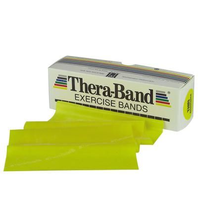 TheraBand Exercise Resistance Band Yellow 5 Inch X 6 Yard X-Light Resistance (304468_EA)