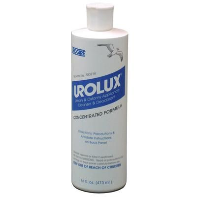 Urolux Urinary and Ostomy Appliance Cleanser and Deodorant Standard, 16 fl. oz. Bottle, Citrus Scent (764105_CS)