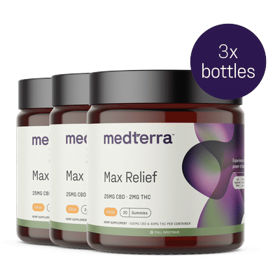 Max Relief Full Spectrum CBD Gummies