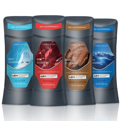 Men's Body Odor Remov Deodorant Stick Natural Remover Antiperspirant Stick Underarm Stop Sweating Care Lasting Refreshing Cream