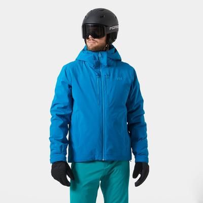 Helly Hansen Men's Alpha Lifaloft Lightweight Ski Jacket Blue S