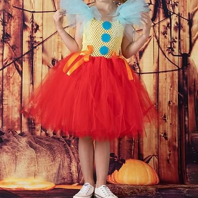 Settimana del libro 2026 Joker Clown Pomni Halloween Outfit Costume Circo Carnevale Costume Cosplay Bambini Ragazze Carnevale Mardi Gras Spettacolo Festa Palcoscenico Costumi di Halloween facili Travestimento