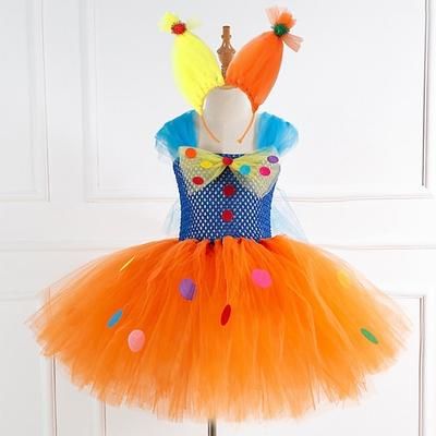 Joker Clown Pomni Halloween Outfit Costume Circo Carnevale Costume Cosplay Bambini Ragazze Carnevale Mardi Gras Spettacolo Festa Palcoscenico Costumi di Halloween Travestimento Facile