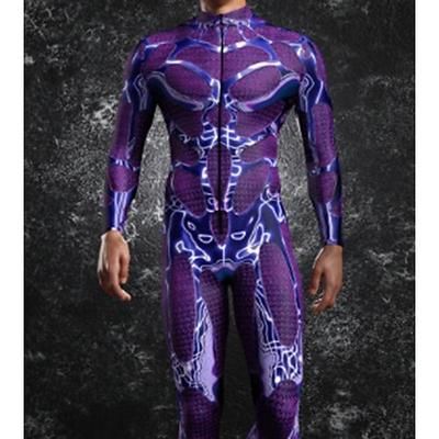 Costume di Carnevale Tuta Intera Costumi zentai con motivi Costume Cosplay Body Stampa Costume Sexy Halloween Per uomo Per donna Ragazzi Costume per Feste Performance Mascherata Bambini Adulti