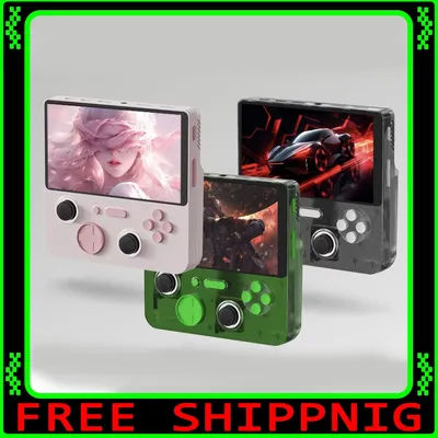 E5 PLUS Handheld Game Console Gamemt E5PLUS 5 inch HD IPS Screen Dual System Andorid Wifi Retro Video GAME 2+16GB RK3566 Chip