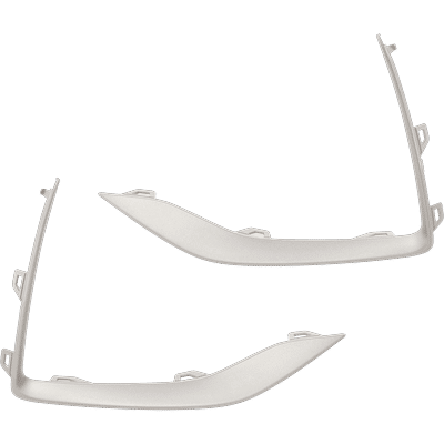 JC Whitney Bumper Trim, Front, Driver & Passenger Side, 1-year unlimited-mileage warranty SET-RB01590043