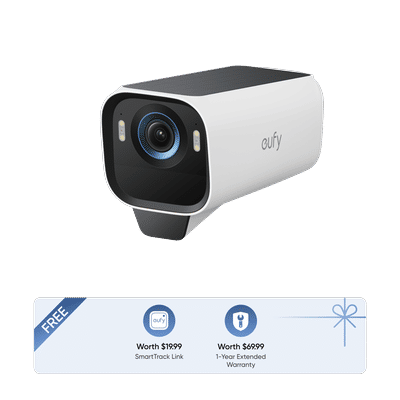 eufyCam S3 Pro Add on Camera + SmartTrack Link White