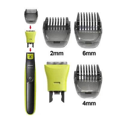 Lames de coupe de favoris pour Philips One Blade QP2520 QP2630 QP2834 QP6510 QP6520 QP6531 tondeuse à barbe électrique hybride