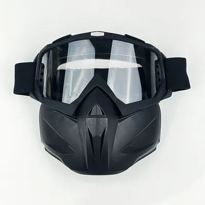 Occhiali per maschera antivento per moto, visiera per casco fuoristrada, occhiali da equitazione antiappannamento e antipolvere, occhiali protettivi per sport all'aria aperta