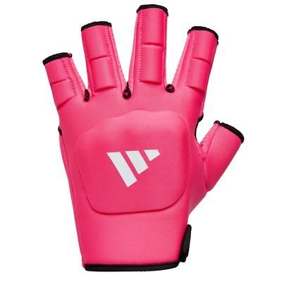 adidas OD Field Hockey Glove - Left Hand Pink/White