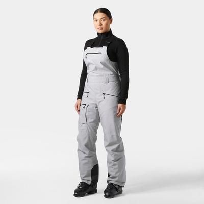 Helly Hansen Women's Powderqueen Bib Pants 2.0 Grey S