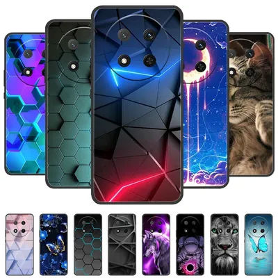 Pour Honor Magic7 Lite 5G étui 2024 couverture arrière en Silicone souple pour Honor Magic 7 Lite coques de téléphone Magic7Lite 7Lite dessin animé mignon