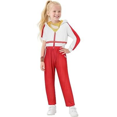 Costumi da zombie Nova ragazza pon pon Gonna Cappotto T-shirt Film Costume Cosplay for Ragazze Bambini Halloween Performance Halloween Mascherata