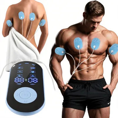 EMS Electric Muscle Massager Muscle Stimulator 6/9/18/36 Modes Tens Machine Meridian Physiotherapy Pulse Prostate Body Massager