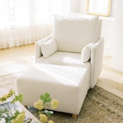 Oilo Ollie: A Chair and a Half Swivel Nursery Glider with Back Recline