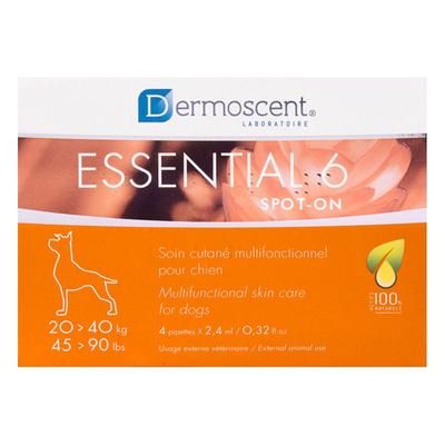 Essential 6 For Dogs For Large Dogs 45-90 Lbs 4 Pipette