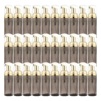 10/30/50Pcs 2oz/60ml Empty Foam Pump Bottle Clean Eyelashes Mini Travel Foam Soap Dispenser for Hand Sanitizer, Facial Cleanser