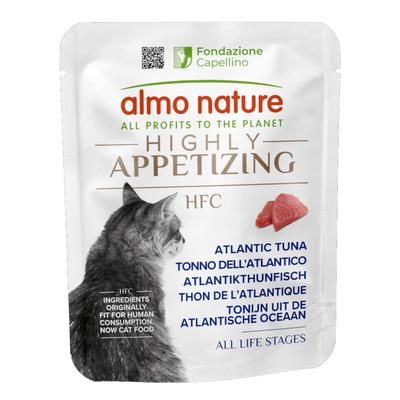 6x50g Atlantic Tuna Highly Appetising HFC Almo Nature Wet Cat Food