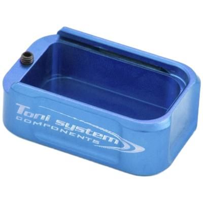 Toni System +1.5 Rounds Pad Magazine Extension for CZ Shadow No IPSC Box Blue 1 PADCZ2-BL